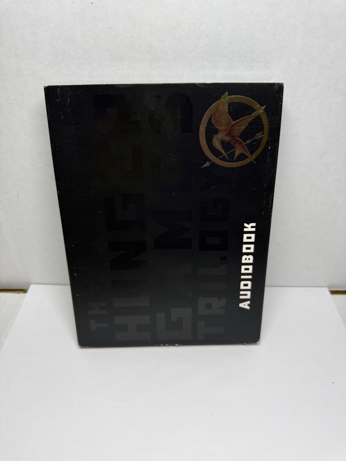 The Hunger Games Trilogy MP3 CDs Boxed Set & Stickers Suzanne Collins Audiobook