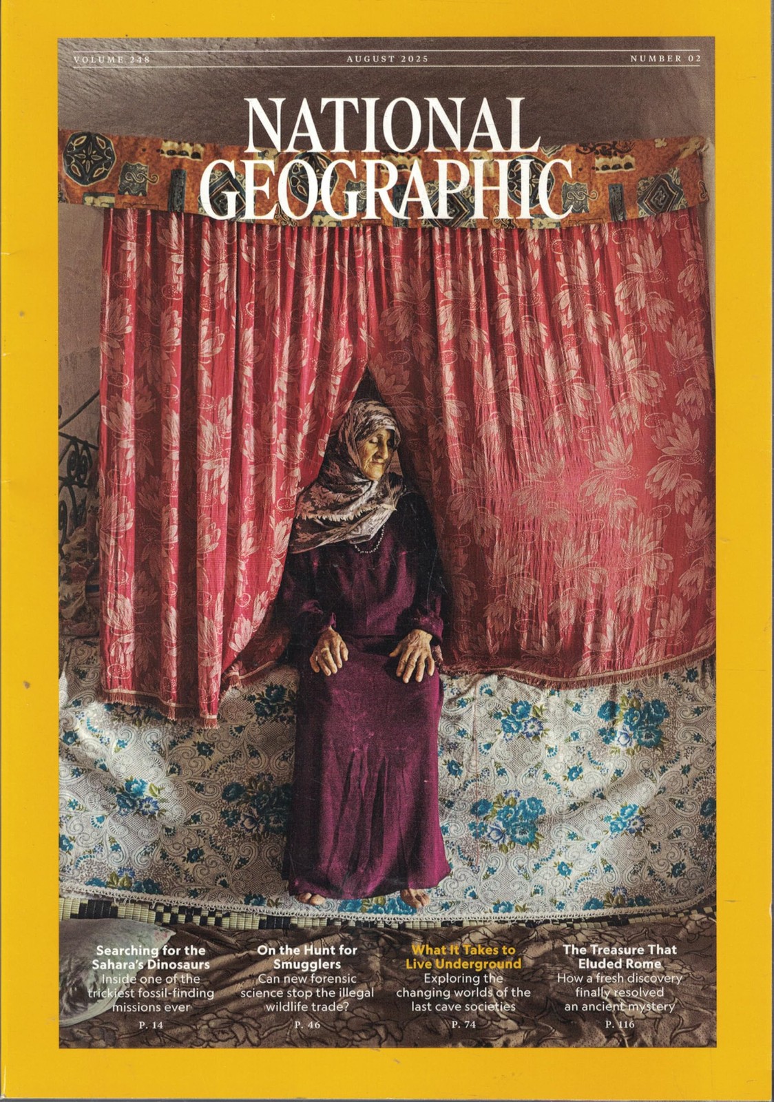 National Geographic Magazine (August 2025 Issue) What It Takes to Live Under…