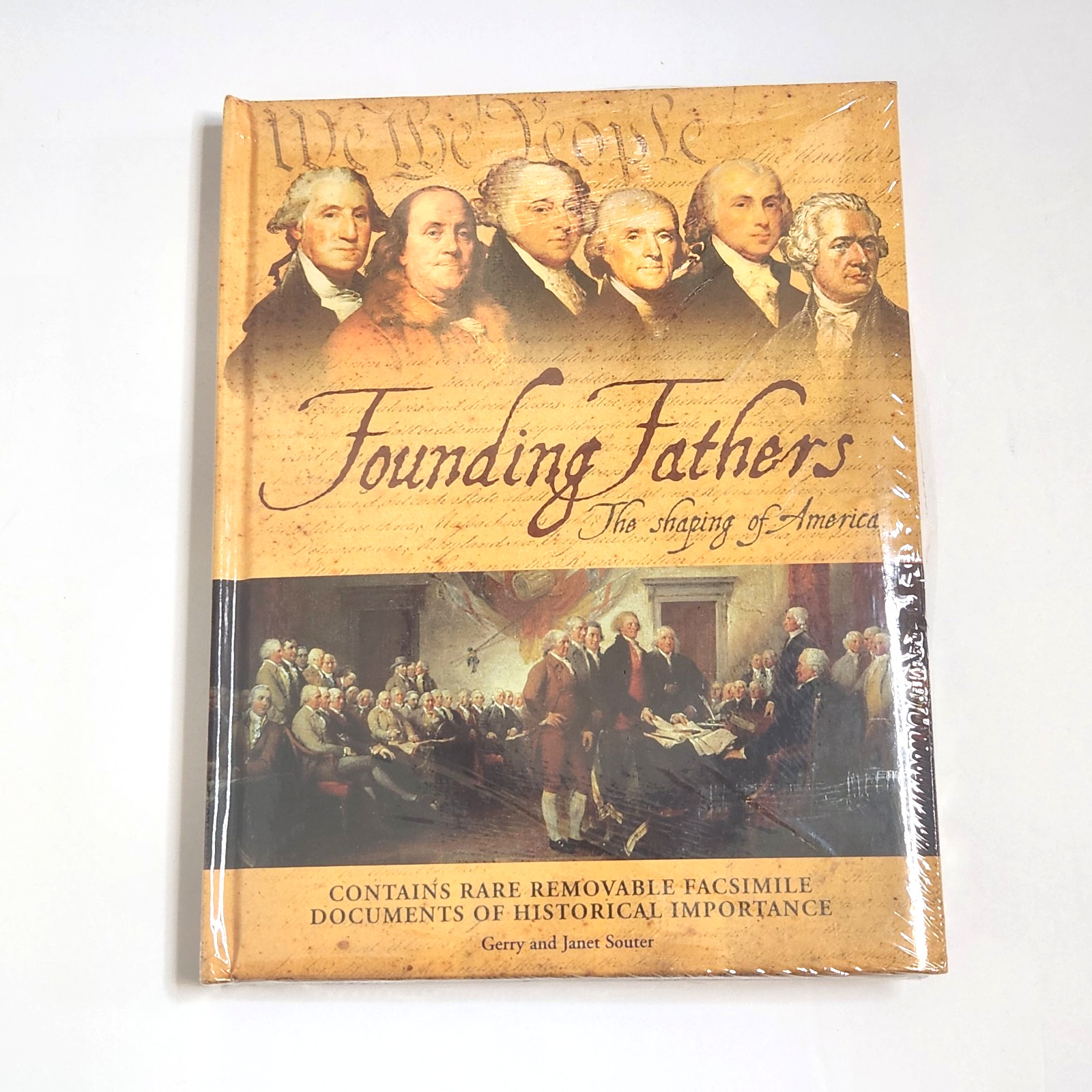 Founding Fathers: The Shaping of America (2011) Hardcover Book Facsimiles NIP