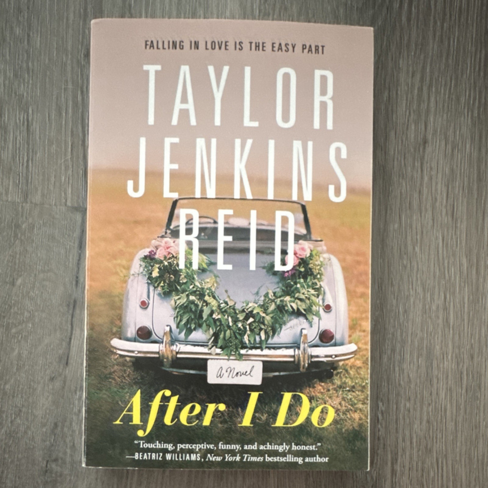 Taylor Jenkins Reid After I Do Trade Paperback 2014 Fiction Novel