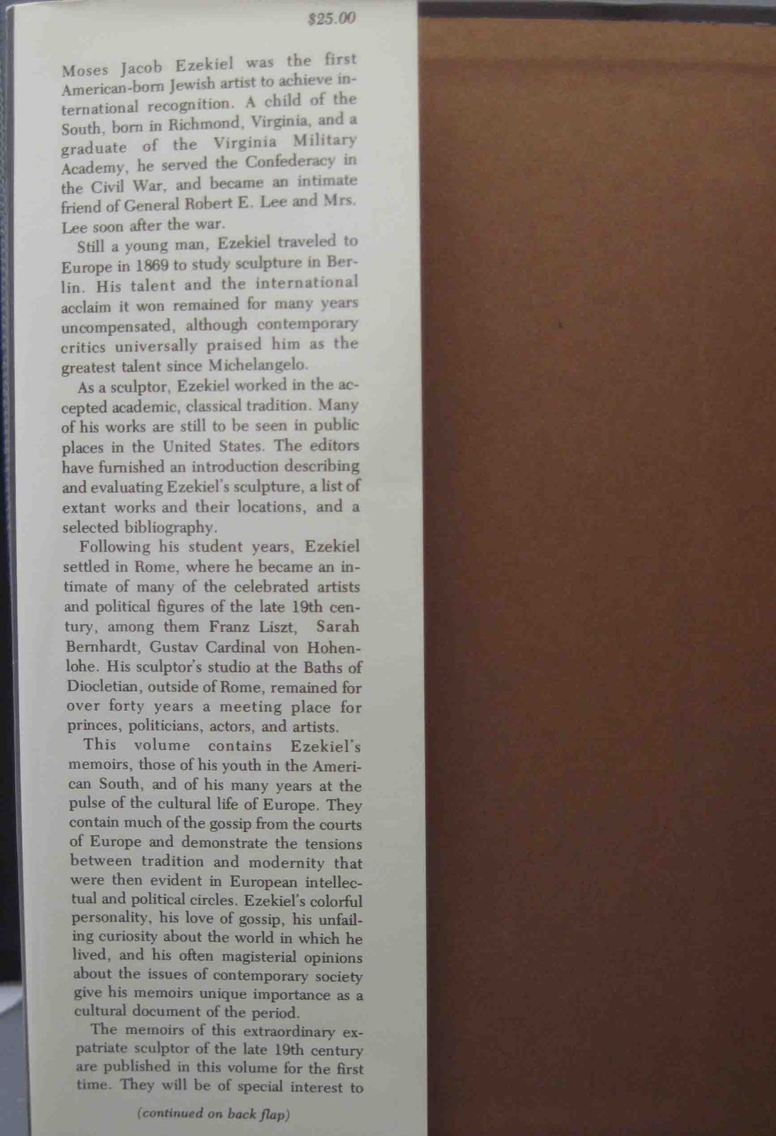Memoirs from the Baths of Diocletian