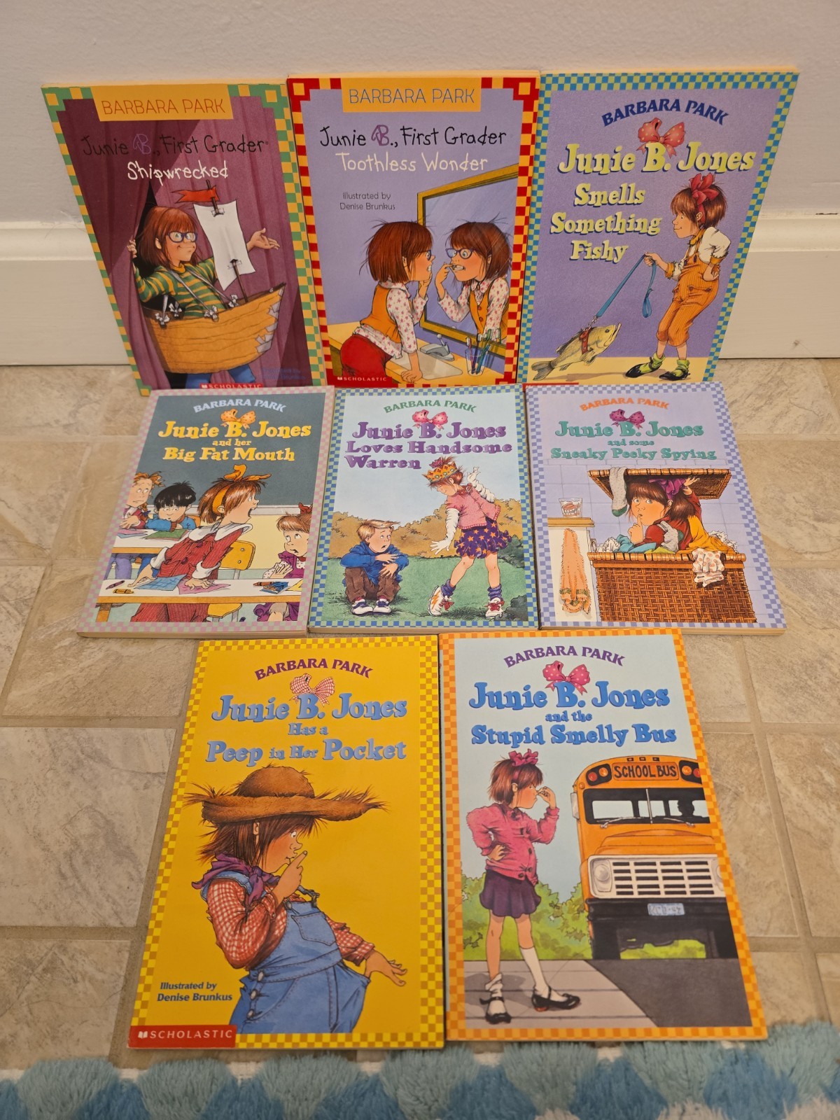 Junie B. Jones By Barbara Park Children’s Chapter Book Collection Scholastic