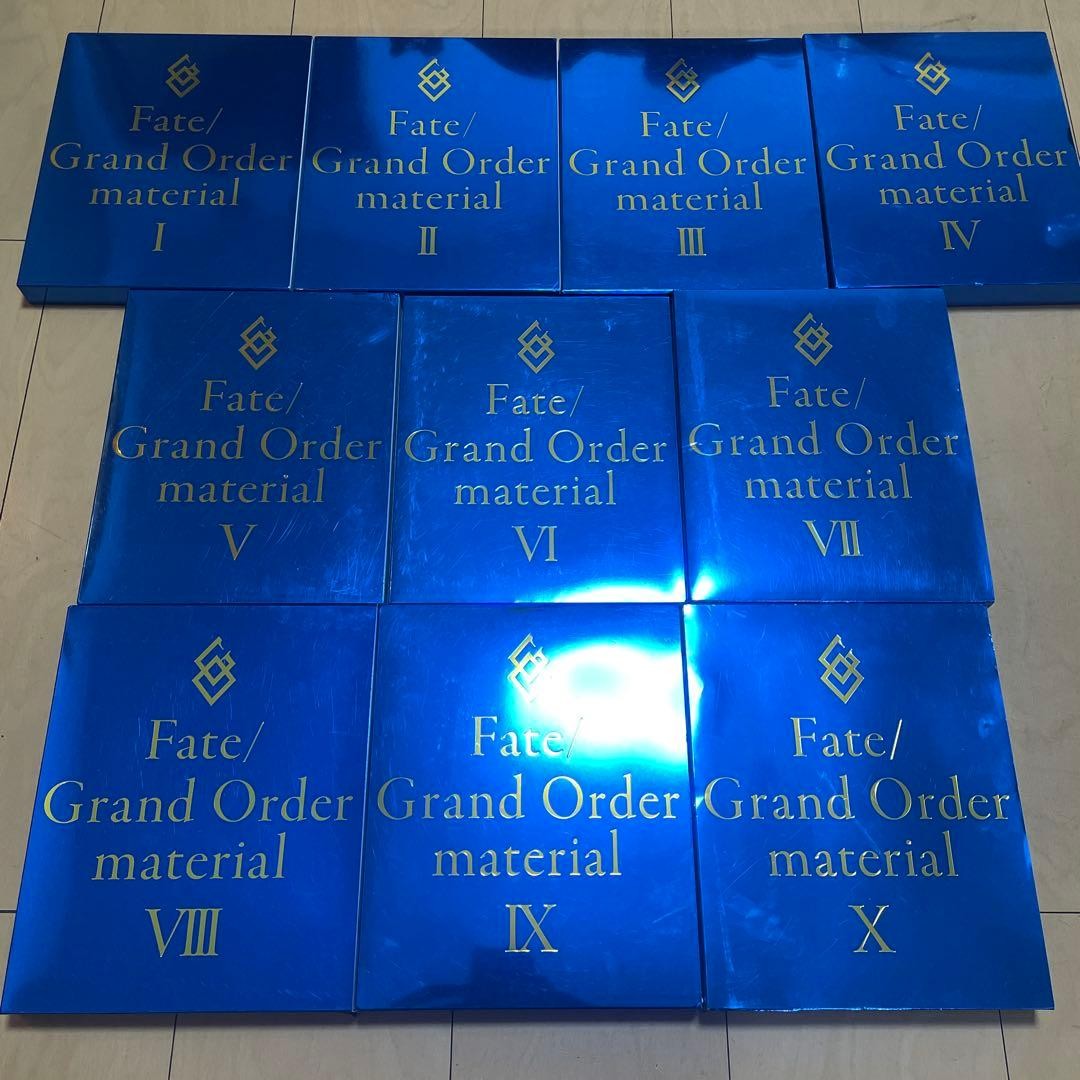 Fate Grand Order Material Volumes 1 to 10