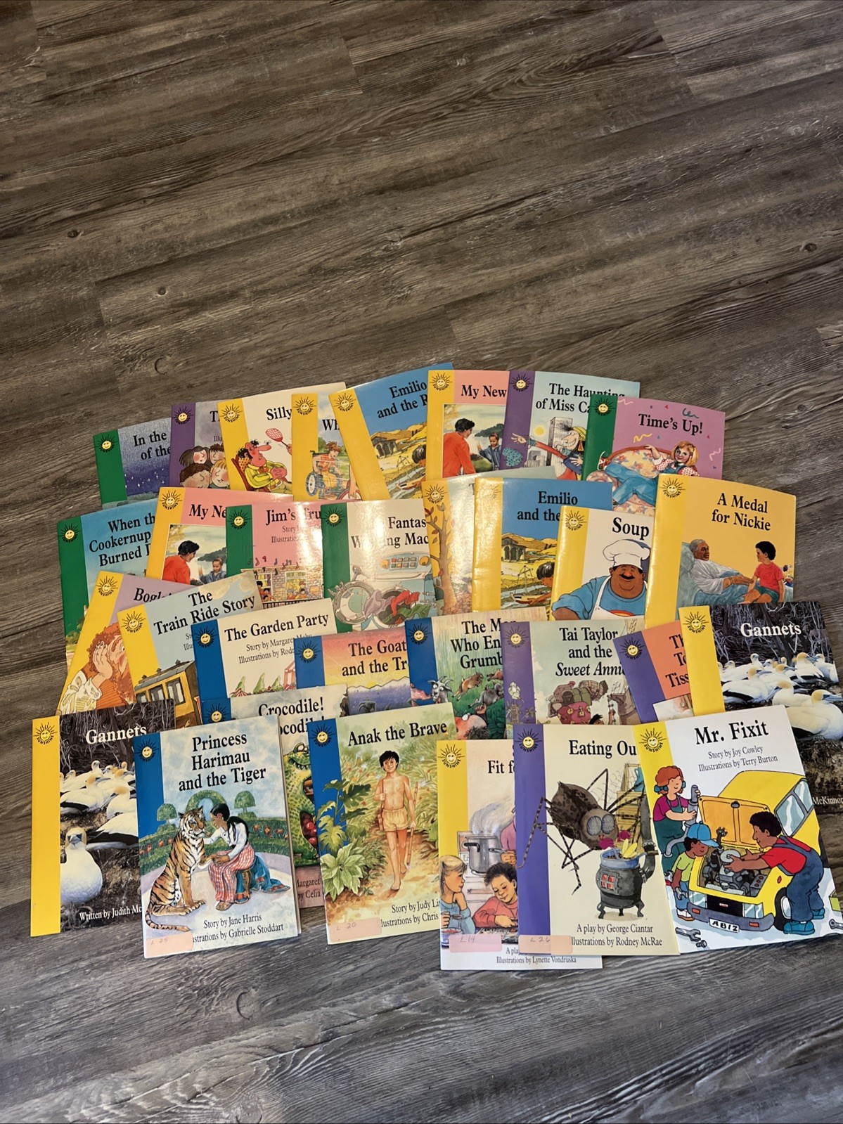 Lot Of 50 Sunshine Kids Learning Books: Science, Social Studies, Etc.