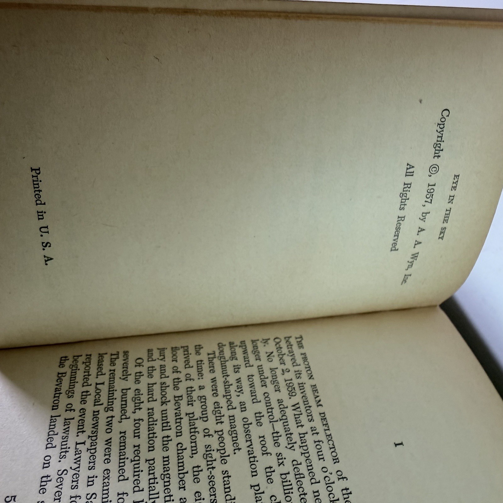 Eye in the Sky Philip K. Dick PB Ace H39 First Edition