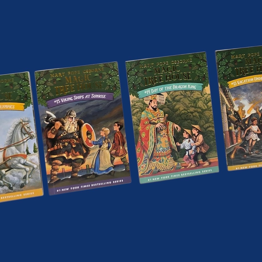 Set 3A: Magic Tree House A Library of Books 1-28 – Mary Pope Osborne Collection