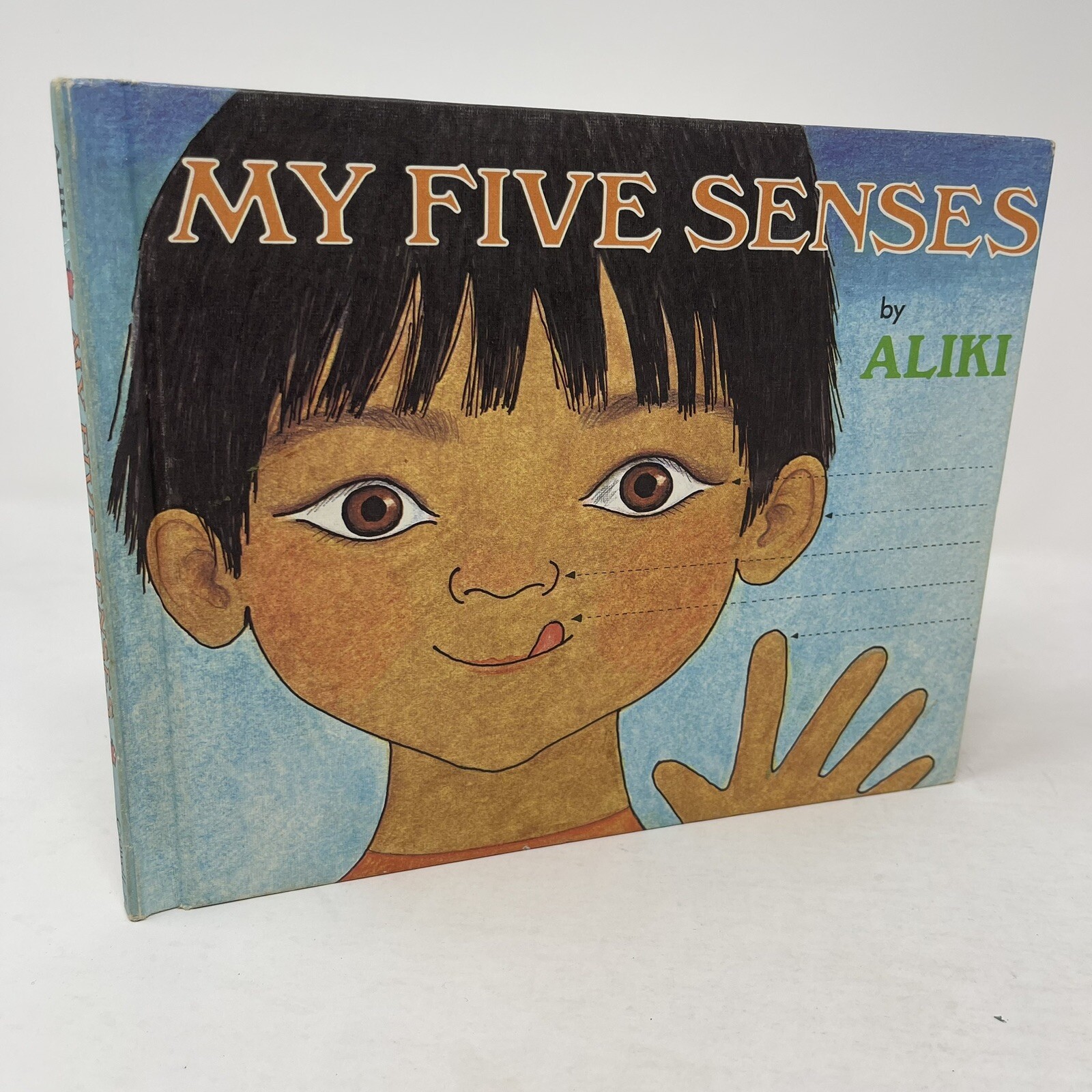 My Five Senses Let’s-Read-And-Find-Out Science Aliki HC 1989 Book Club Edition