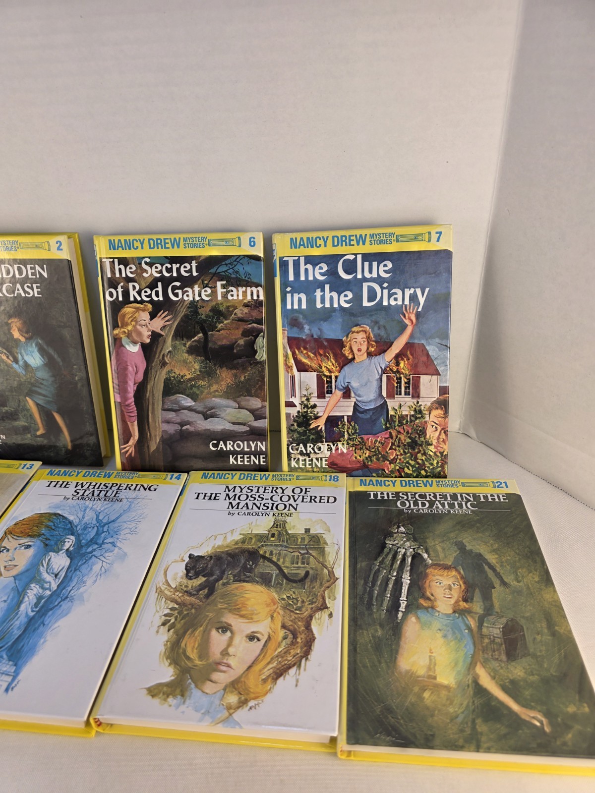 Vintage Nancy Drew Hardback Book Lot Of 9-1990’s/2000s Mystery Juvenile Fiction