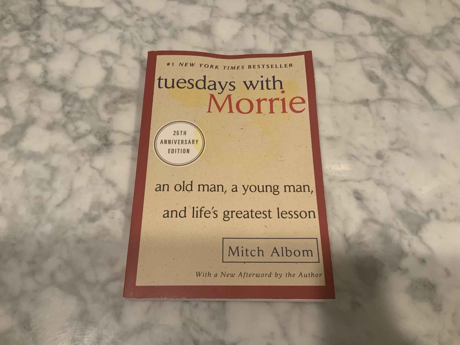 Tuesdays with Morrie (25th Anniversary Edition) Very Good