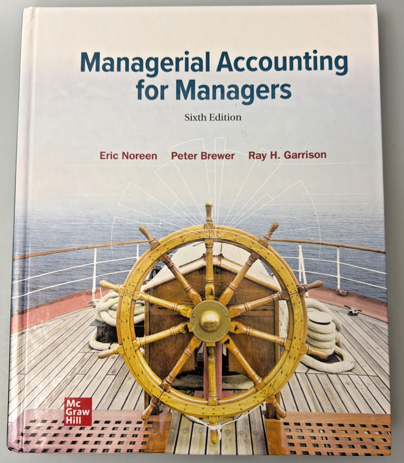 Managerial Accounting for Managers – Hardcover by Noreen, Eric Brewer – VG