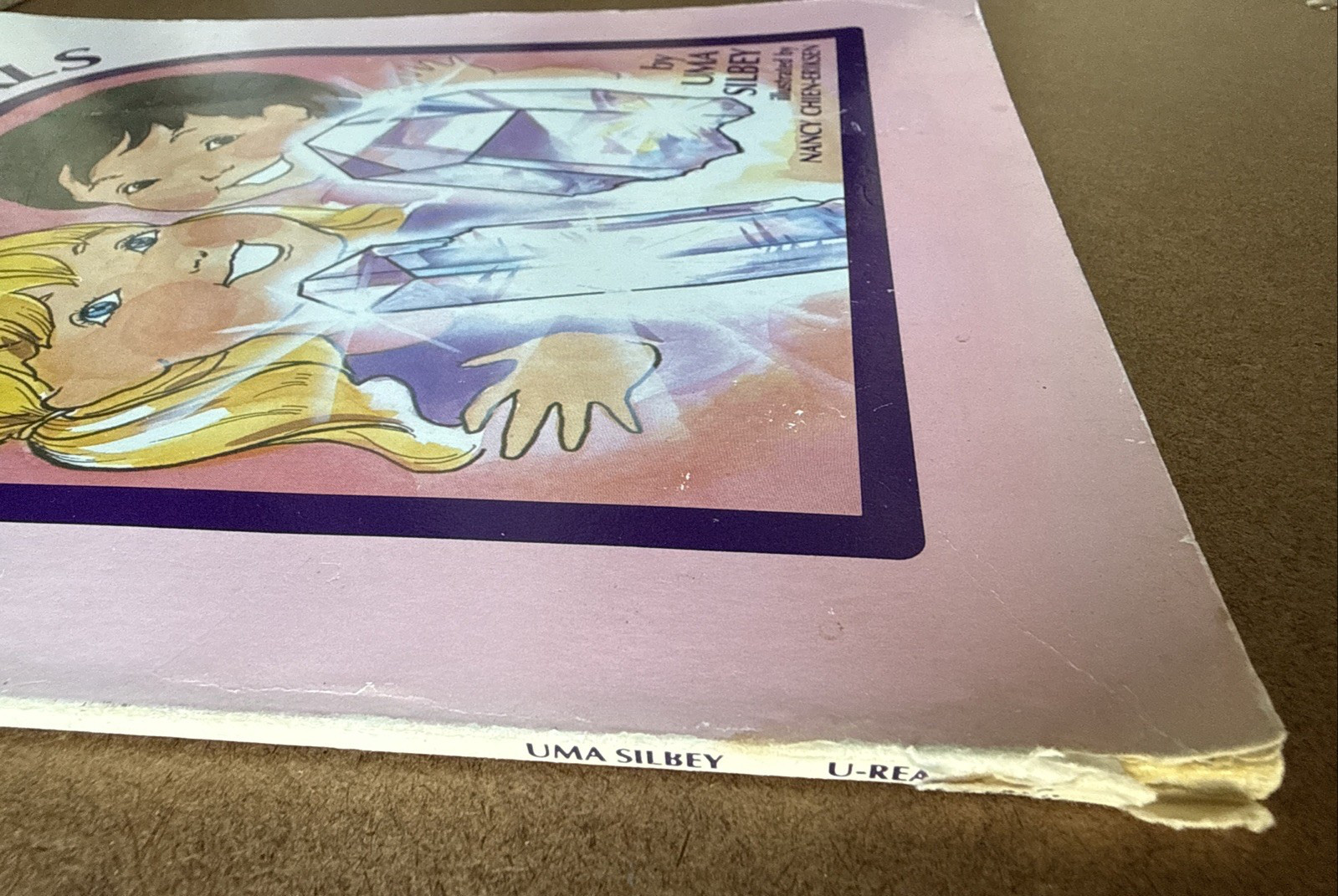 RARE 1988 OUT OF PRINT Paul and Mary and their Magic Crystals by UMA SILBEY