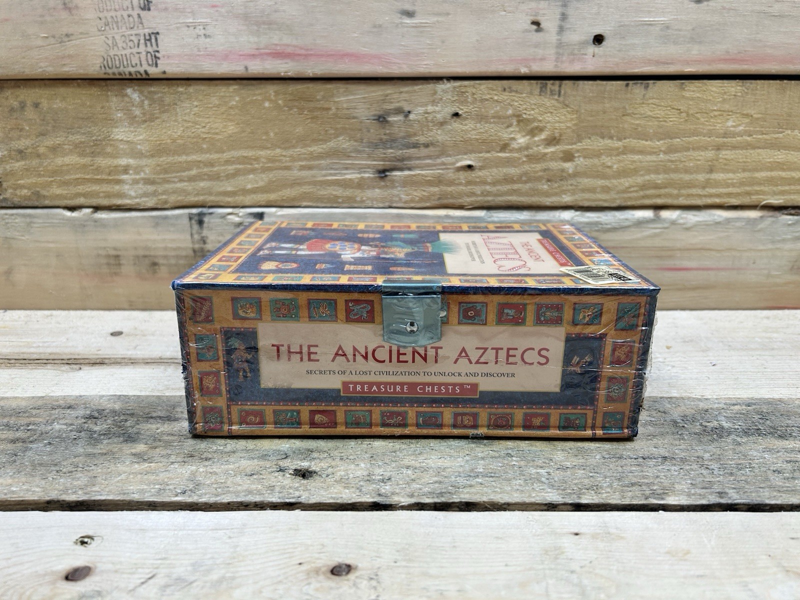 Treasure Chests, The Ancient Aztecs by Fiona MacDonald 1996 SEALED