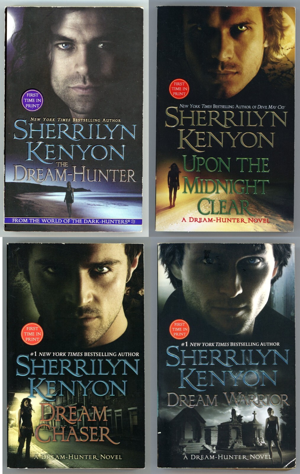 Dream Hunter Paranormal Romance Lot of 4 Paperback by Sherrilyn Kenyon