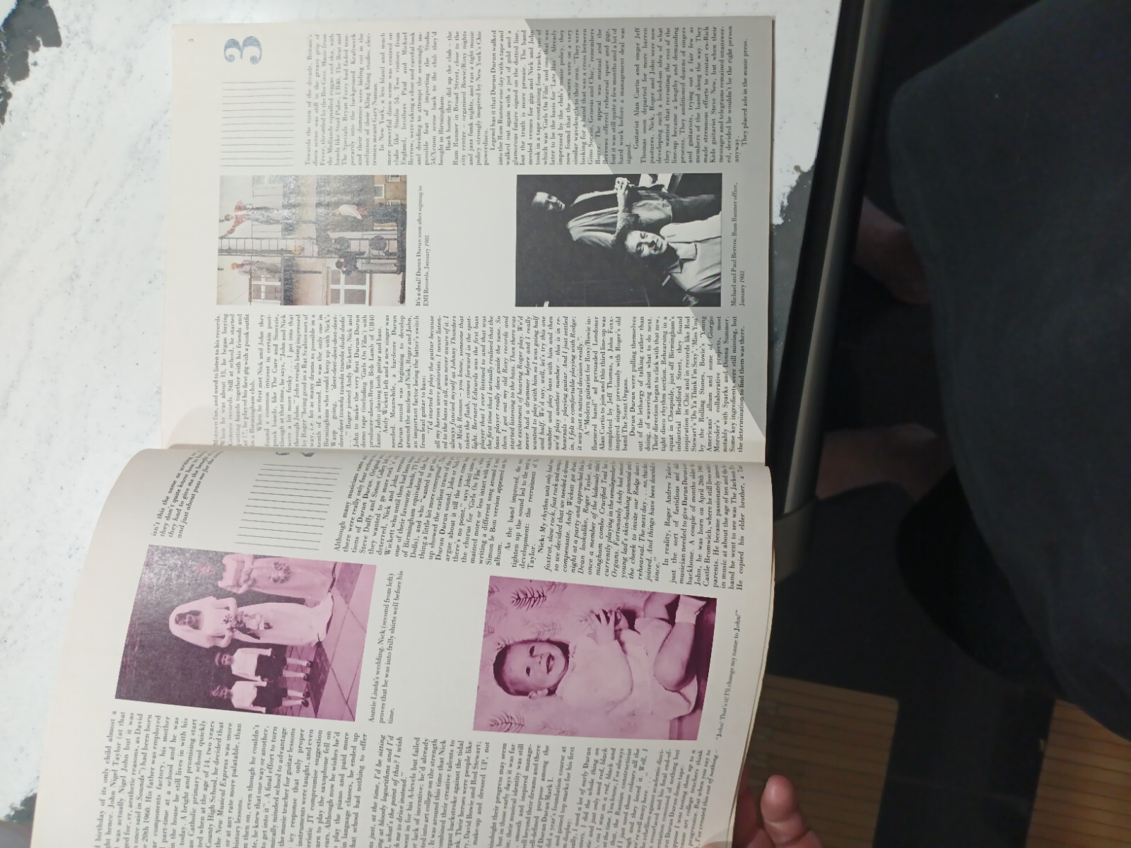 1982 Duran Duran Their Story 32 Page Book Kasper de Graff Malcolm Garrett T300