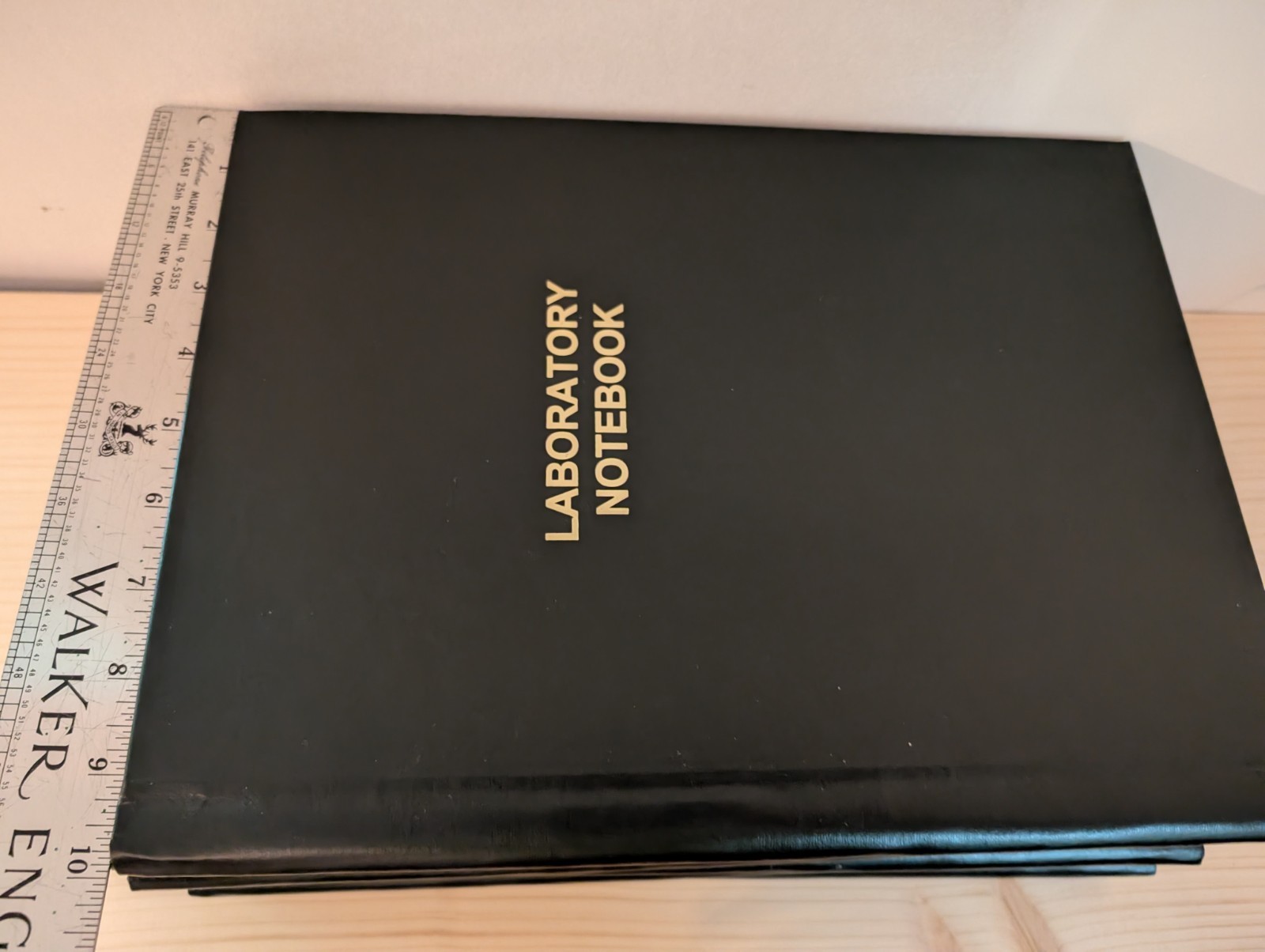 Two (2) EUREKA LAB BOOK Inc. LABORATORY NOTEBOOK 152 PAGES ~10″ X 13.25″ NOS