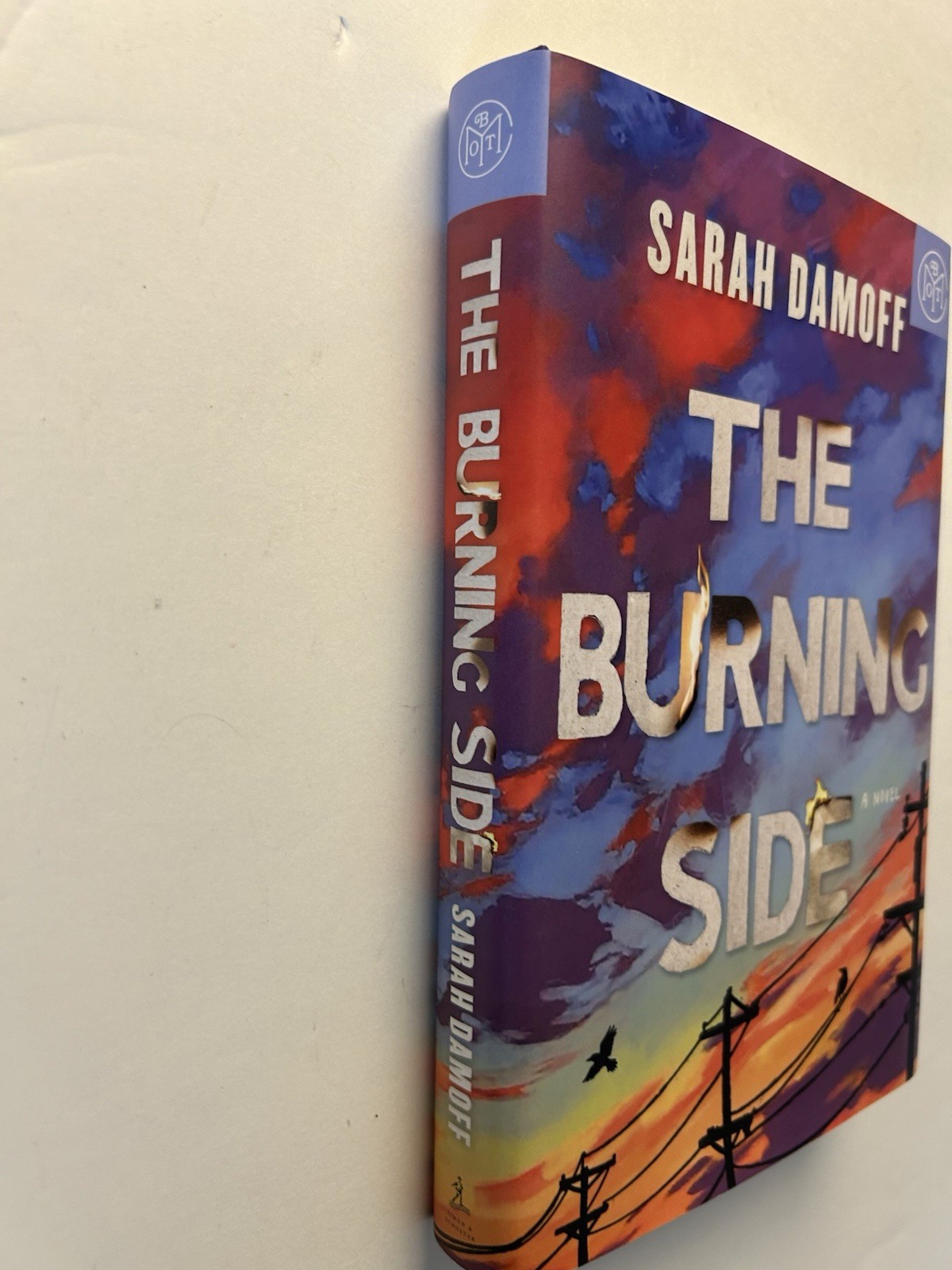 The Burning Side A Novel by Sarah Damoff 2026 Hardcover