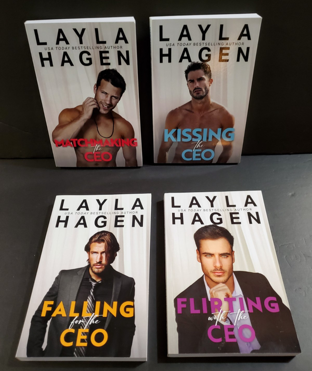 Whitley Brothers Paperbacks 1-4 Layla Hagen: Matchmaking/Kissing/Falling/Flirtin