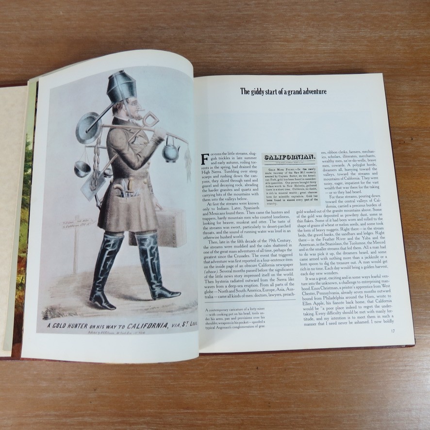 The Forty-Niners The Old West Series by Time-Life Books 1977 One Book