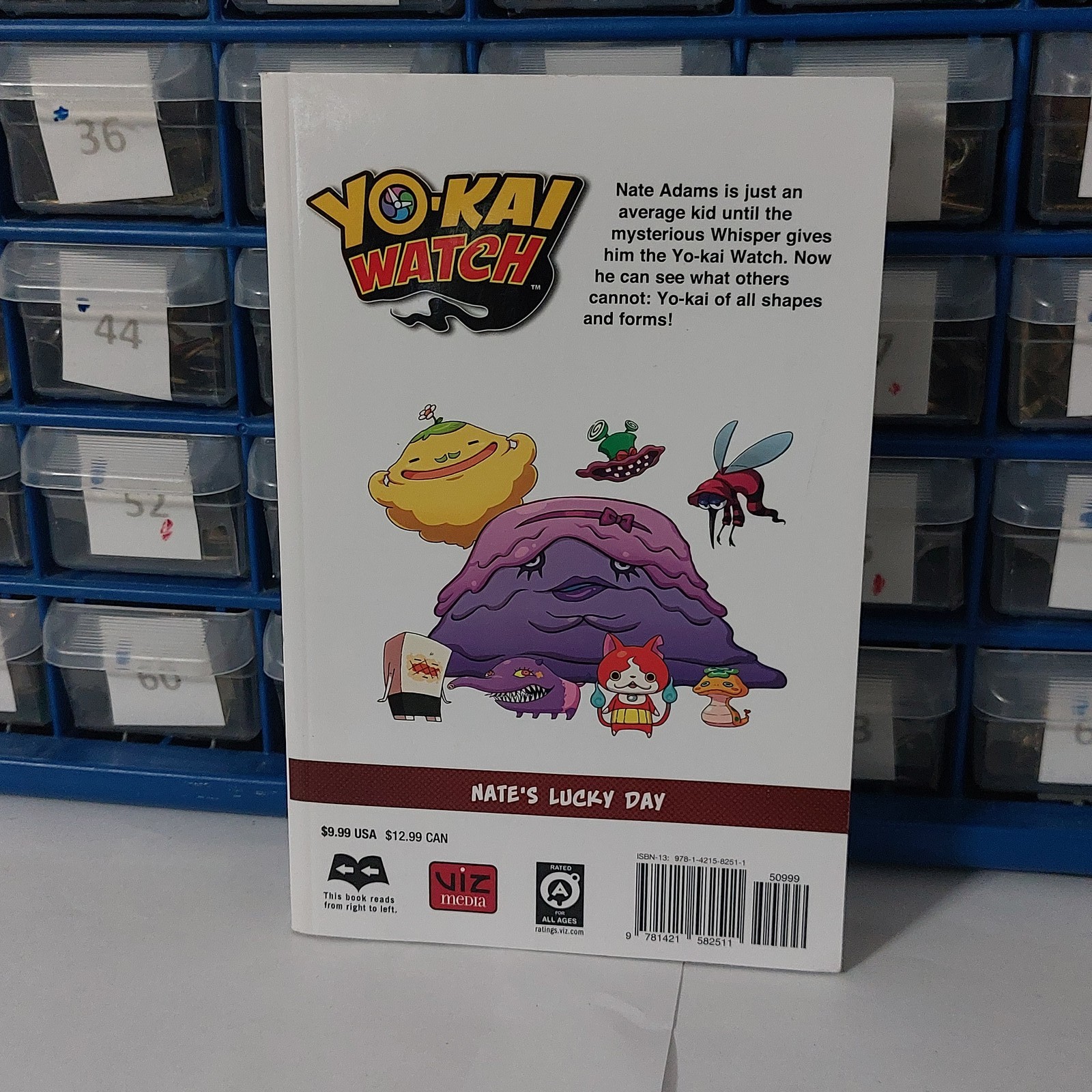 Yo Kai Watch Vol 1 Manga by Noriyuki Konishi Viz Media Perfect Square All Ages