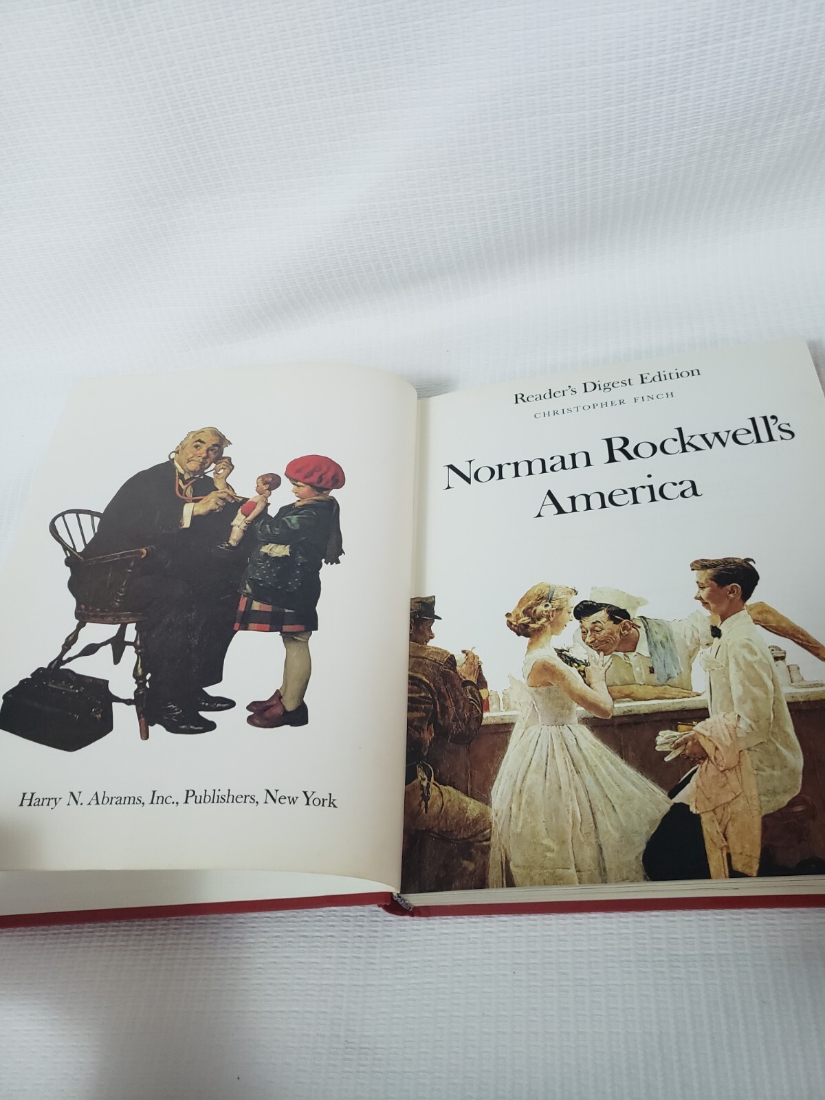 Reader’s Digest Norman Rockwell’s America Hardcover Picture Book