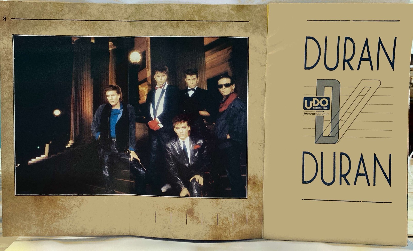 Duran Duran – Seven and the Ragged Tiger RARE! Japan – Program Tourbook – 12p