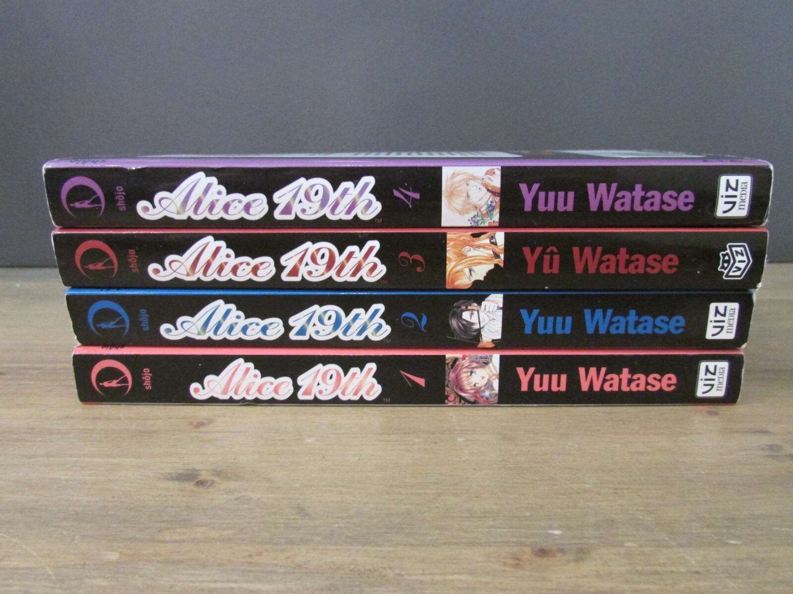 Alice 19th Volumes 1-4 By Yuu Watase English Shojo Manga Lot of 4 Viz Media NEW