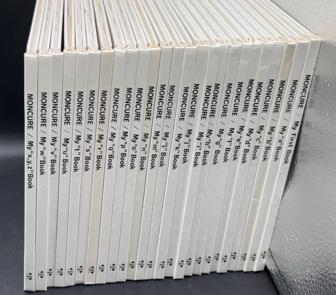 My First Steps To Reading Moncure Complete Full Set 25 Childrens Hardcover Books
