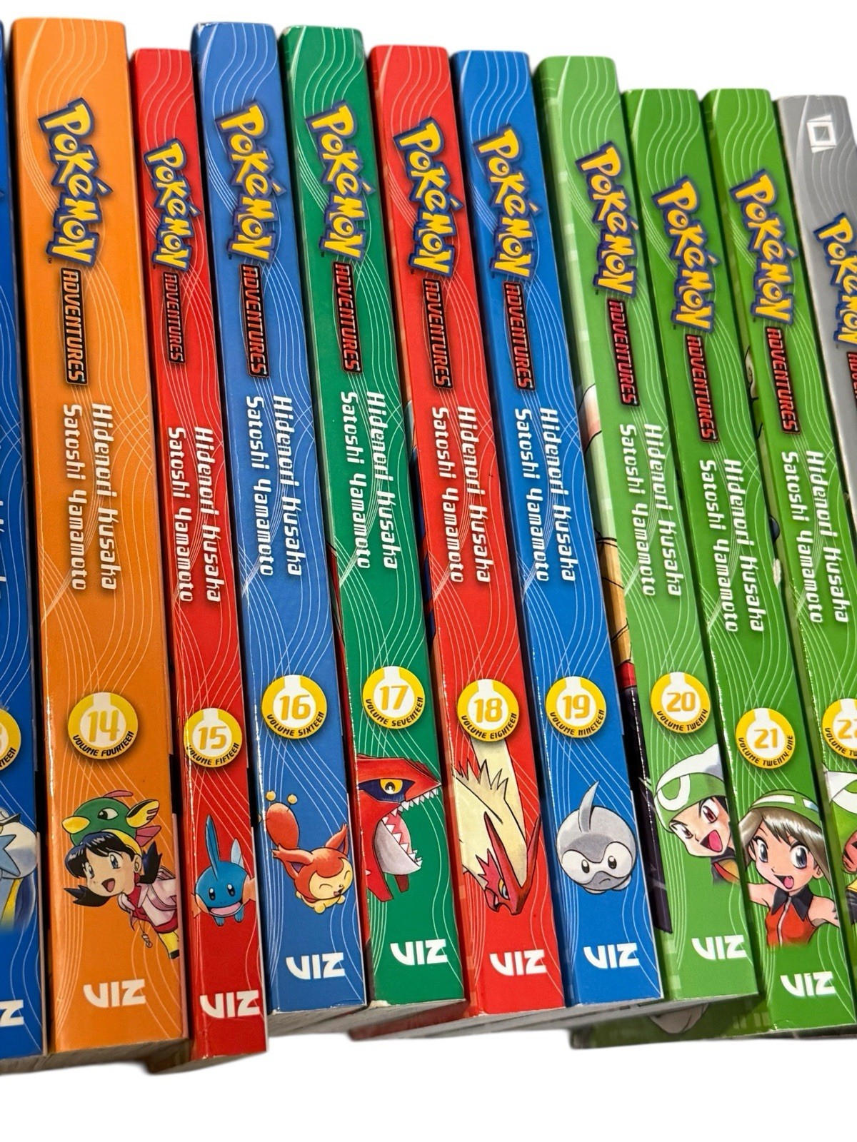 Pokemon Adventures Manga Vol 1-22 + 28,29 VIZ Media Kusaka Yamamoto