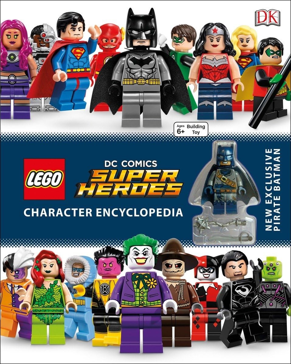 LEGO DC Comics Super Heroes Character Encyclopedia New Exclu