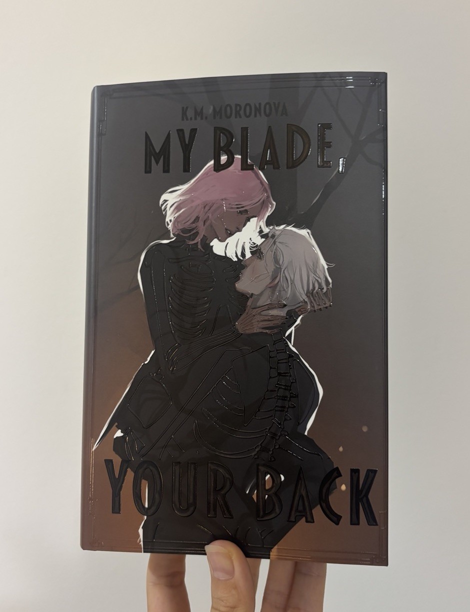 SIGNED BucherBuchse: My Blade Your Back By KM Moronova German HB New