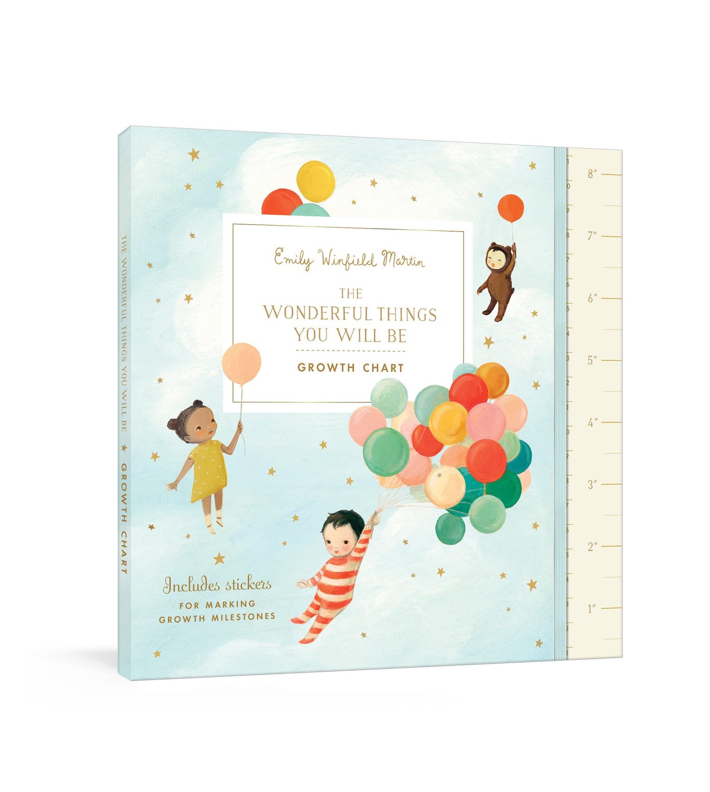 The Wonderful Things You Will Be Growth Chart: Includes Stickers
