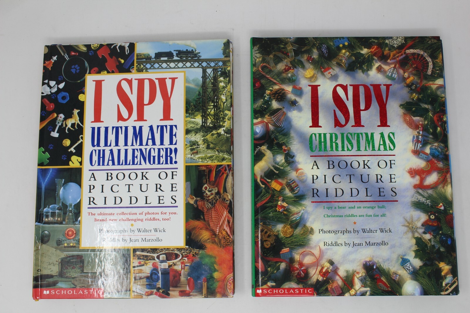 Lot of 5 of I SPY BOOKS A Book of Picture Riddles Hardcover – Random