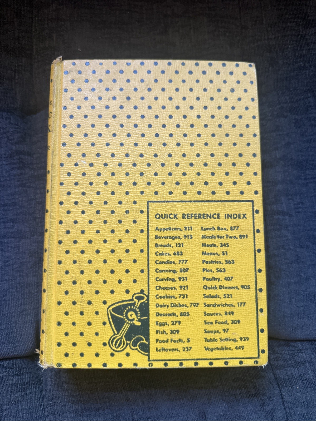 1950 Culinary Arts Institute Encyclopedic Cookbook Ruth Berolzheimer Vintage
