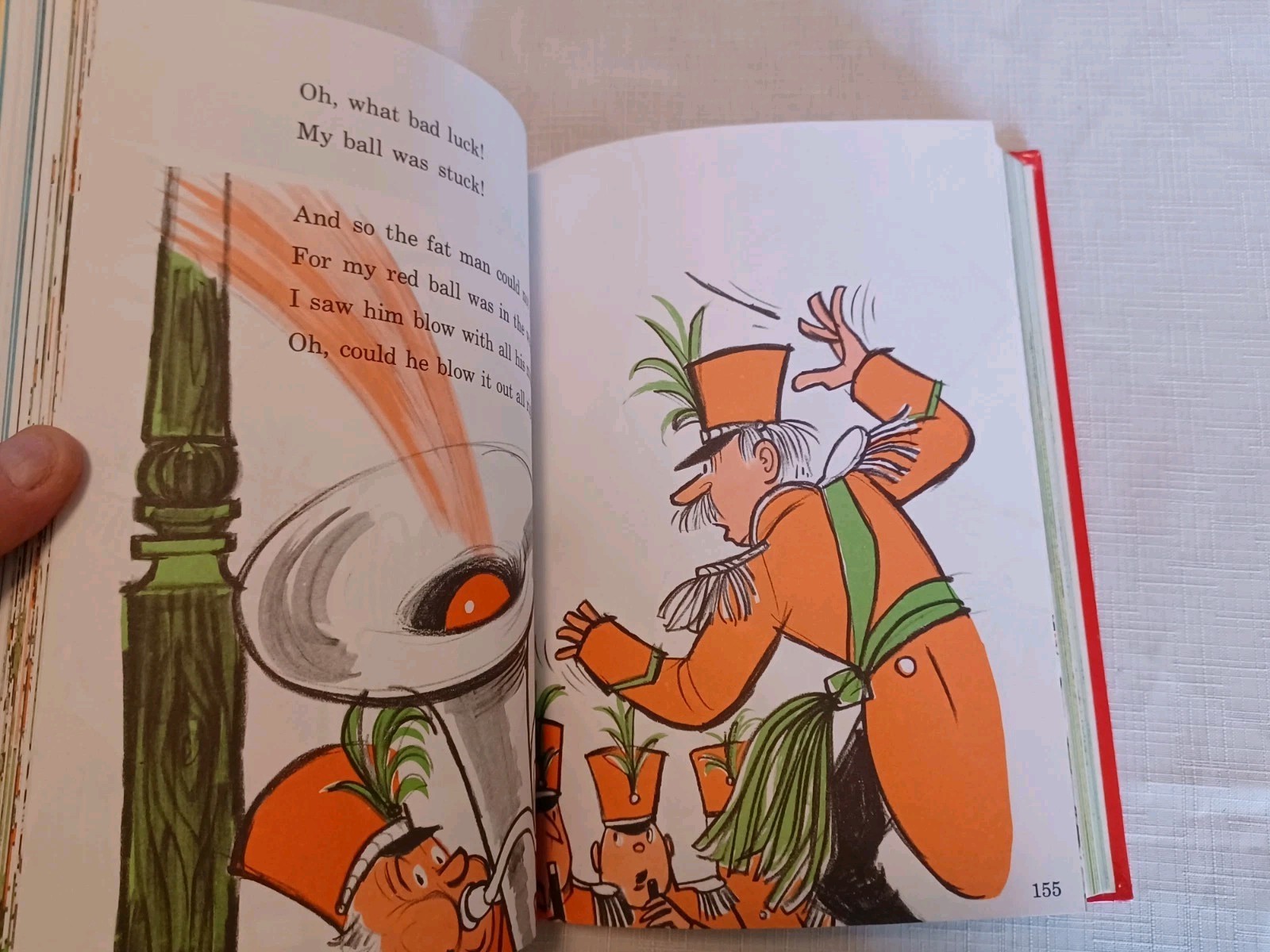 1995 Dr. Seuss The Big Red Book of Beginner Hard Cover 6 Stories Book 344 Pages