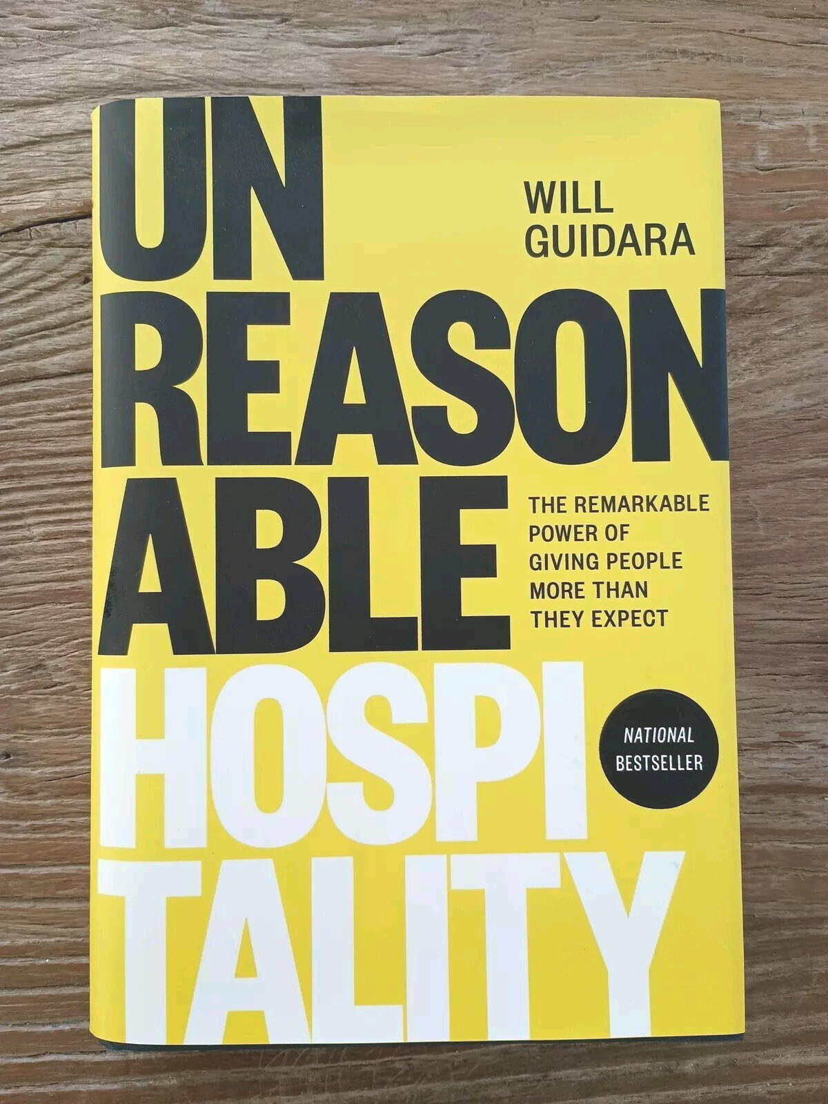 Unreasonable Hospitality by Will Guidara Hardcover Book w/Dust Jacket 2022