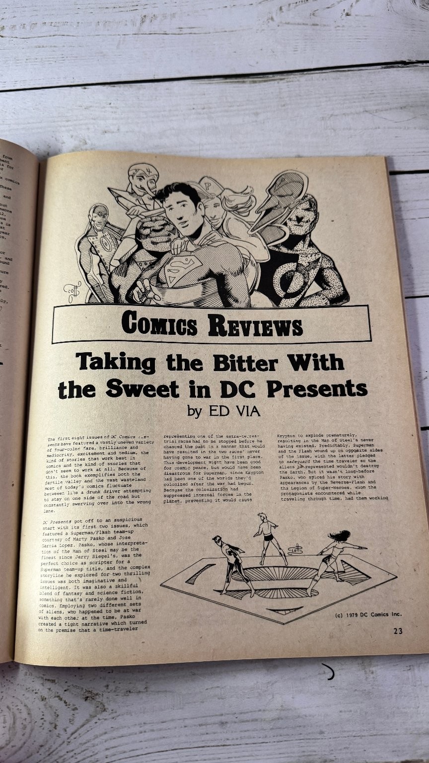 The Comics Journal No. 46 May 1979 Will Eisner Issue Fantagraphics Magazine
