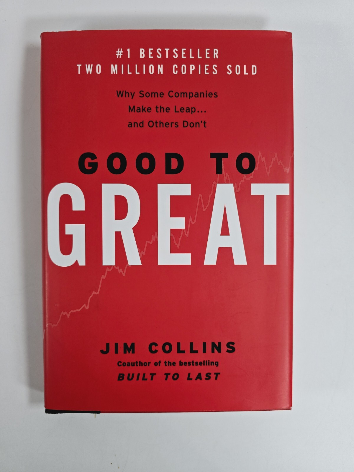 GOOD TO GREAT – Jim Collins – Hardcover Book #1 Bestseller – 1 st Edition-