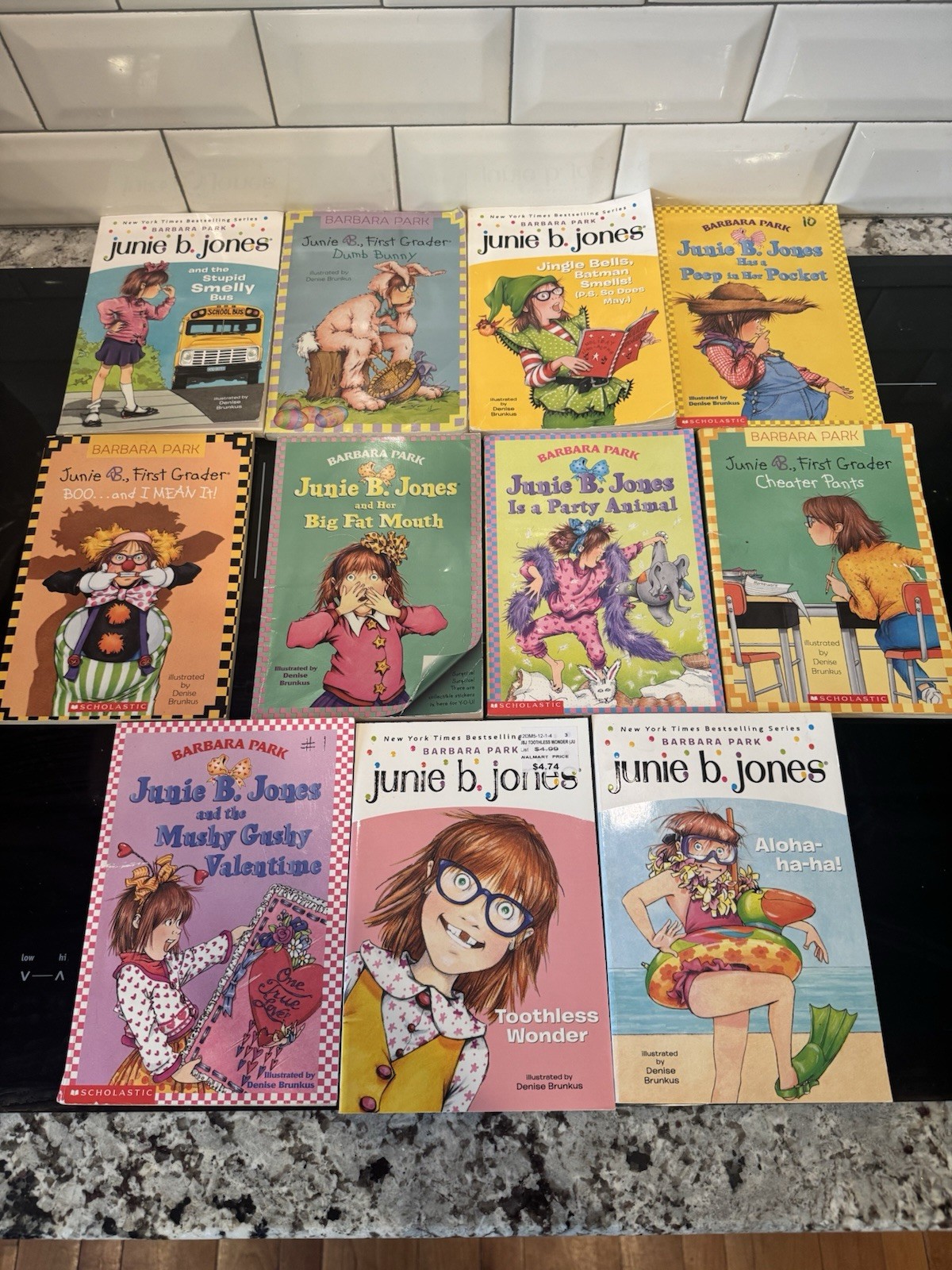 Junie B Jones Lot Of 11 Books Mixed Set Chapter Books Kids Scholastic Funny