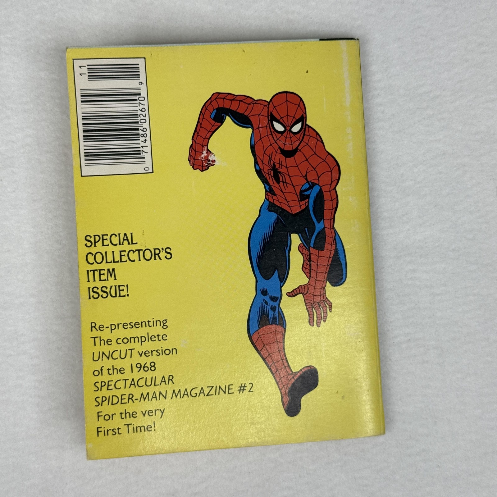 Vintage Marvel Spider-Man Comics Magazine Vol 1 No 12 Green Goblin Lives 1988
