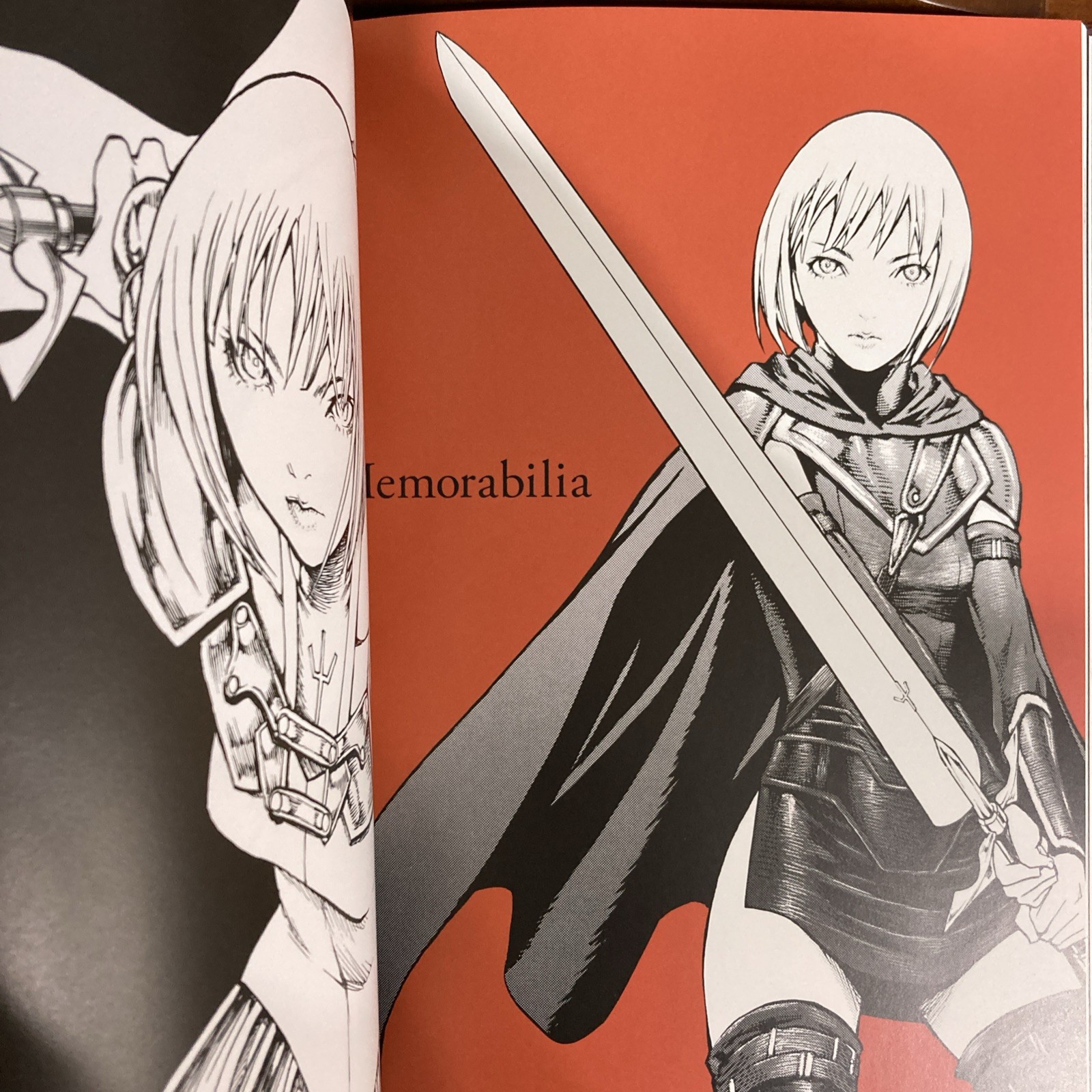 CLAYMORE Art Book Memorabilia Norihiro Yagi Illustration