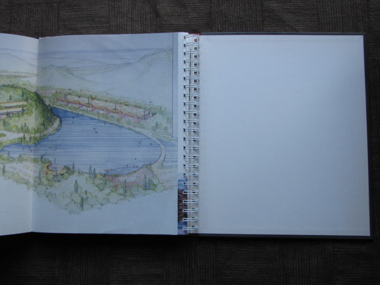 FRANK LLOYD WRIGHT 32 Pages of Gatefold Pull-Outs with 16 Full Color Renderings