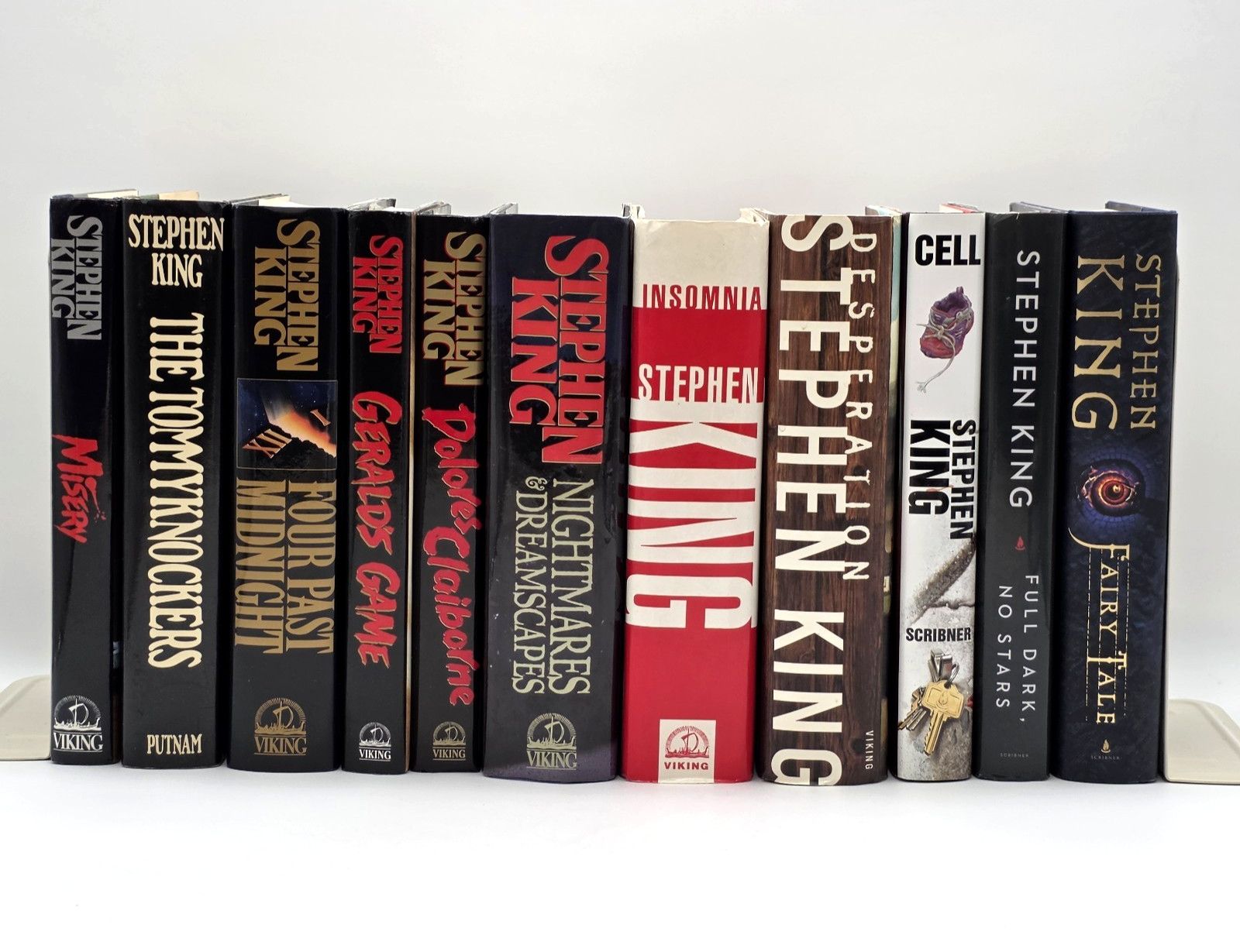 Stephen King LOT of 11 Books HC DJ 9 1st Editions Multiple Titles 1980’s-2000’s