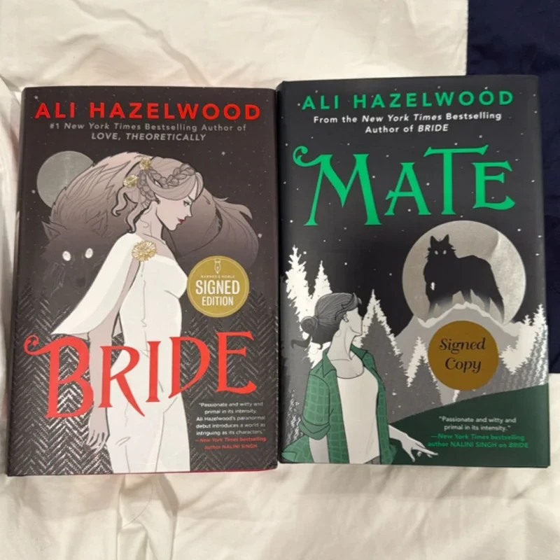 Bride & Mate by Ali Hazelwood (Signed, Hardcover)