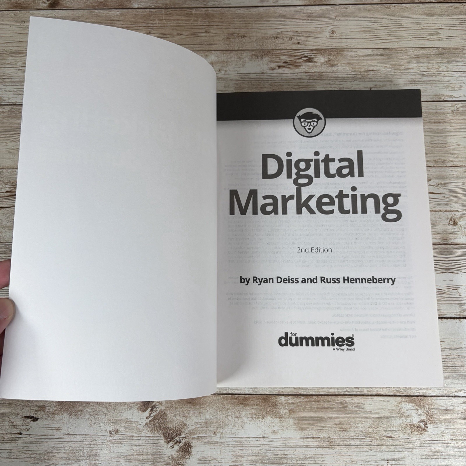 Digital Marketing for Dummies Russ Henneberry Ryan Deiss 2020 Paperback 2nd Edit