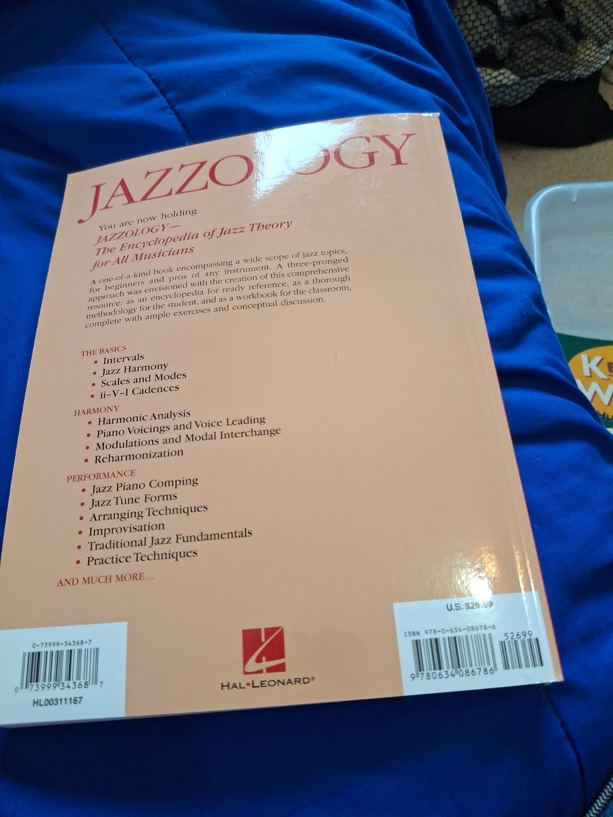 Jazzology: The Encyclopedia of Jazz Theory for All Musicians Rawlins, Bahha PB