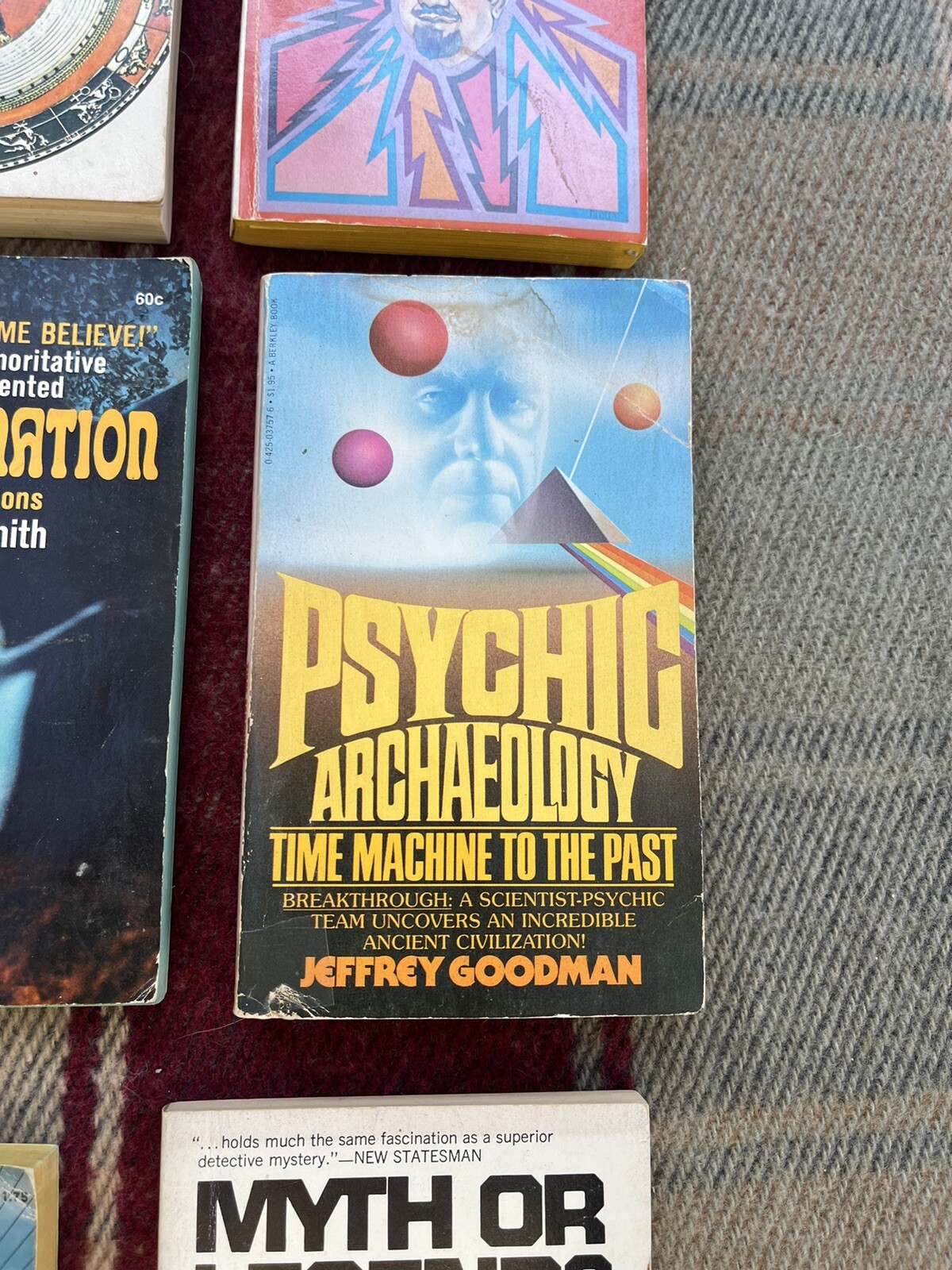 Esp, Psychic Powers, Telepathy, Paranormal Book Lot