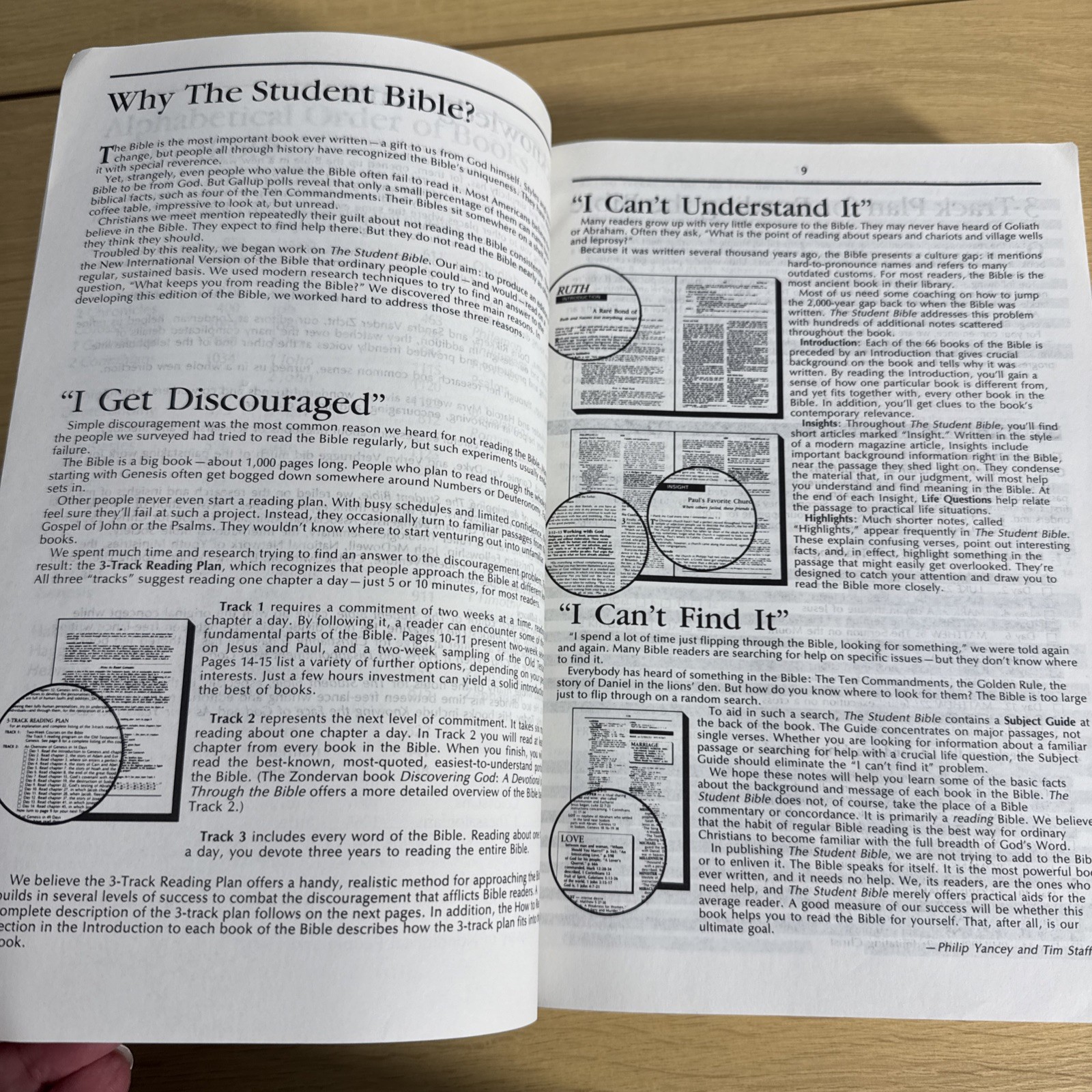 The New Student Bible by Zondervan New International Version – 1992, Paperback)