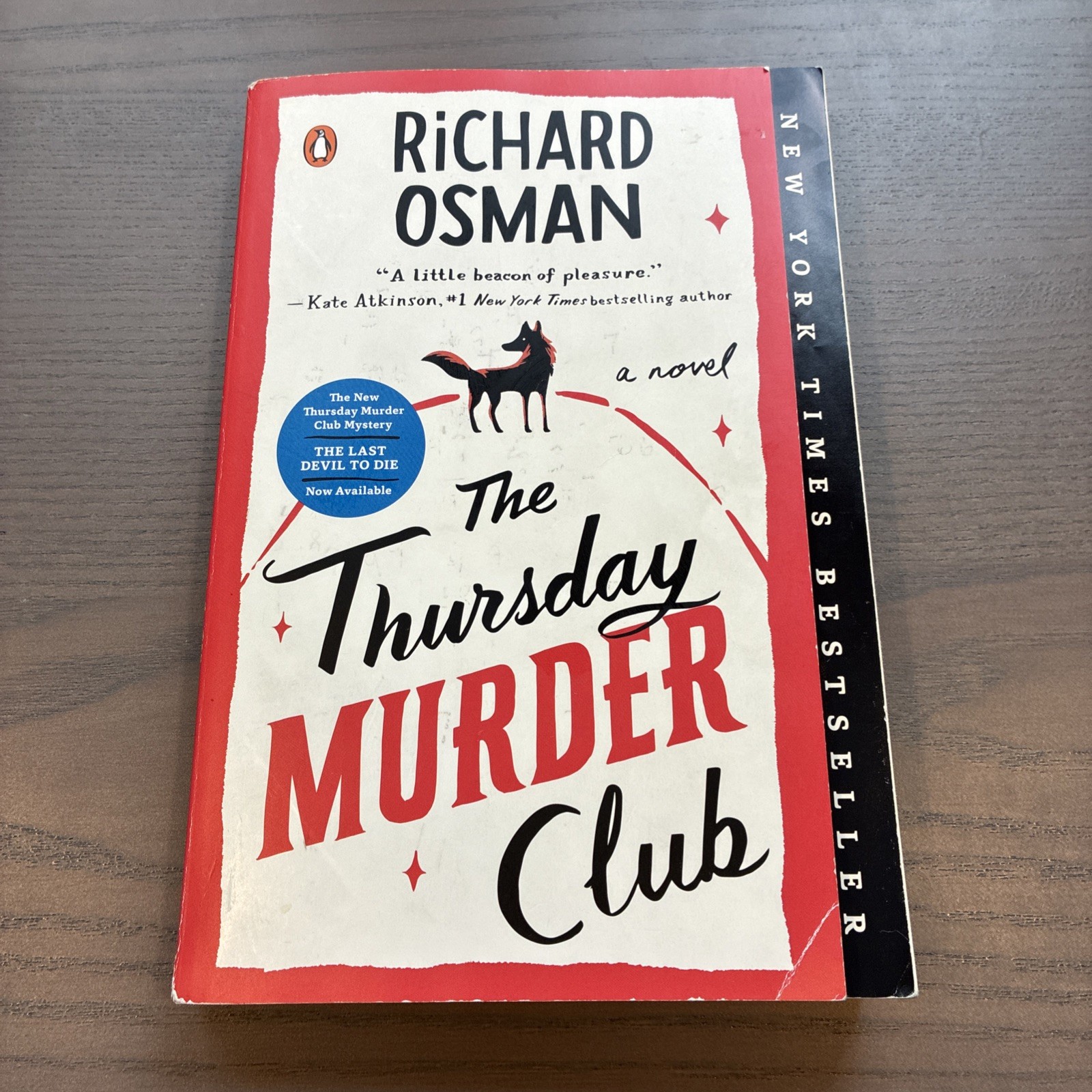 Thursday Murder Club by Richard Osman (2021, Trade Paperback) Mystery Book 1