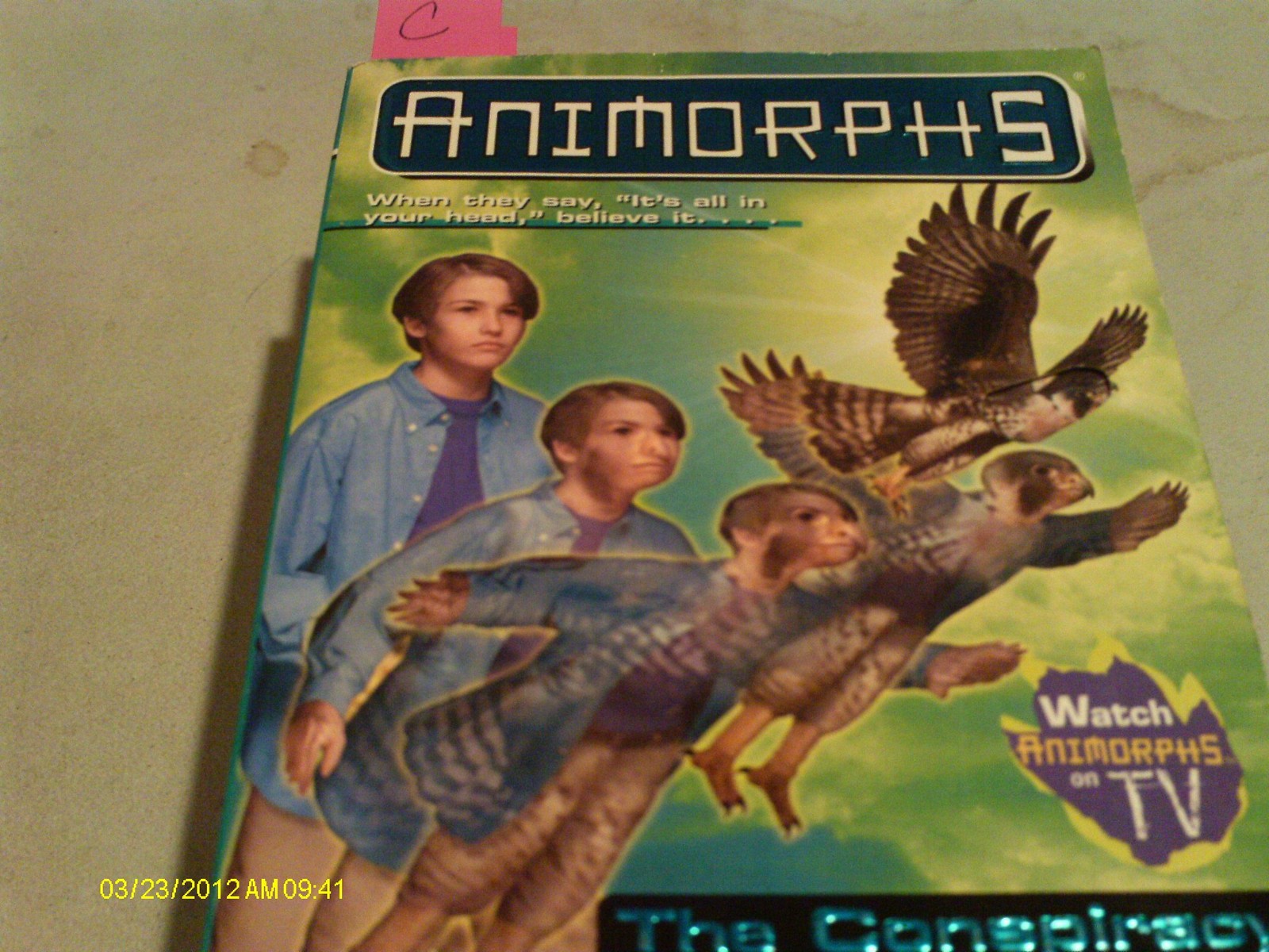 Animorphs #31: The Conspiracy Applegate, K A paperback Good