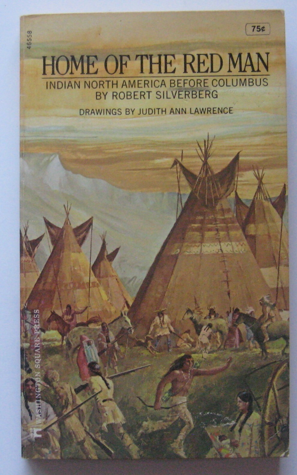 Home of the Red Man Robert Silverberg PB 1st Washington Square Press (1971)